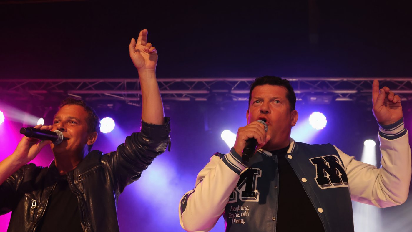 Die Silvanas live auf der Bühne